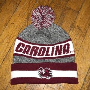 University of South Carolina Pom Pom Hat